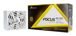 Maitinimo blokas Seasonic FOCUS GX White ATX 3 (2024), 750 W, 80 PLUS GOLD