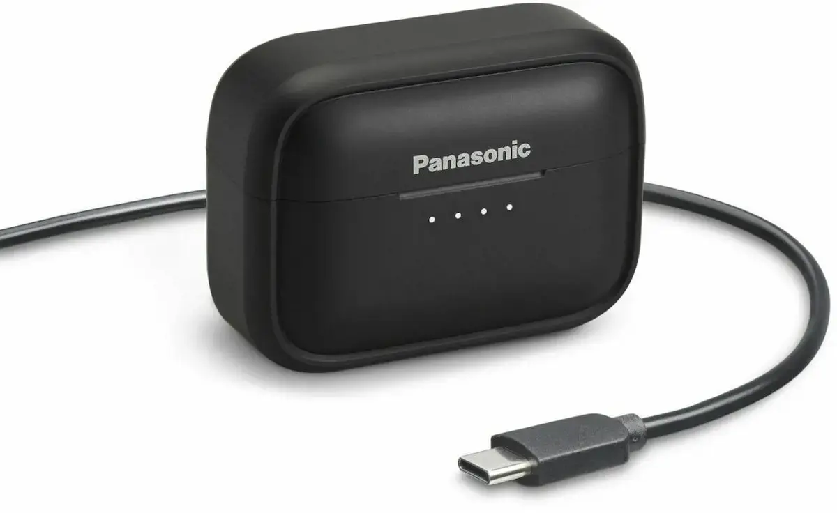 "Panasonic" belaidės ausinės RZ-B210WDE-K, juodos spalvos