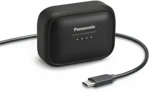 "Panasonic" belaidės ausinės RZ-B210WDE-K, juodos spalvos