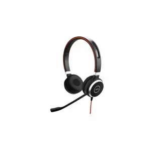 Jabra EVOLVE 40 MS Stereo, laidinis, biuro / skambučių centras, 171 g, ausinės, juodos spalvos