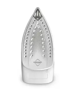 TEFAL Steam Iron | FV2C41E0 Virtuo | Steam Iron | 2000 W | Water tank capacity 240 ml | Continuous steam 27 g/min | Steam boost performance 120 g/min | Blue/White