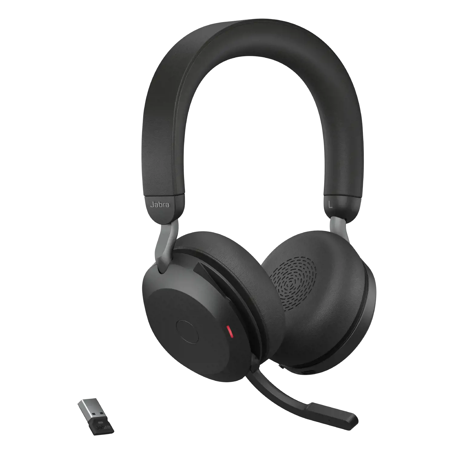 "Jabra Evolve2 75" - USB-A UC - Juoda, belaidis, 20 - 20000 Hz, Biuras / skambučių centras, 197 g, ausinės, juoda