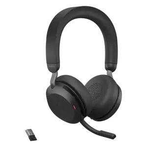 "Jabra Evolve2 75" - USB-A UC - Juoda, belaidis, 20 - 20000 Hz, Biuras / skambučių centras, 197 g, ausinės, juoda