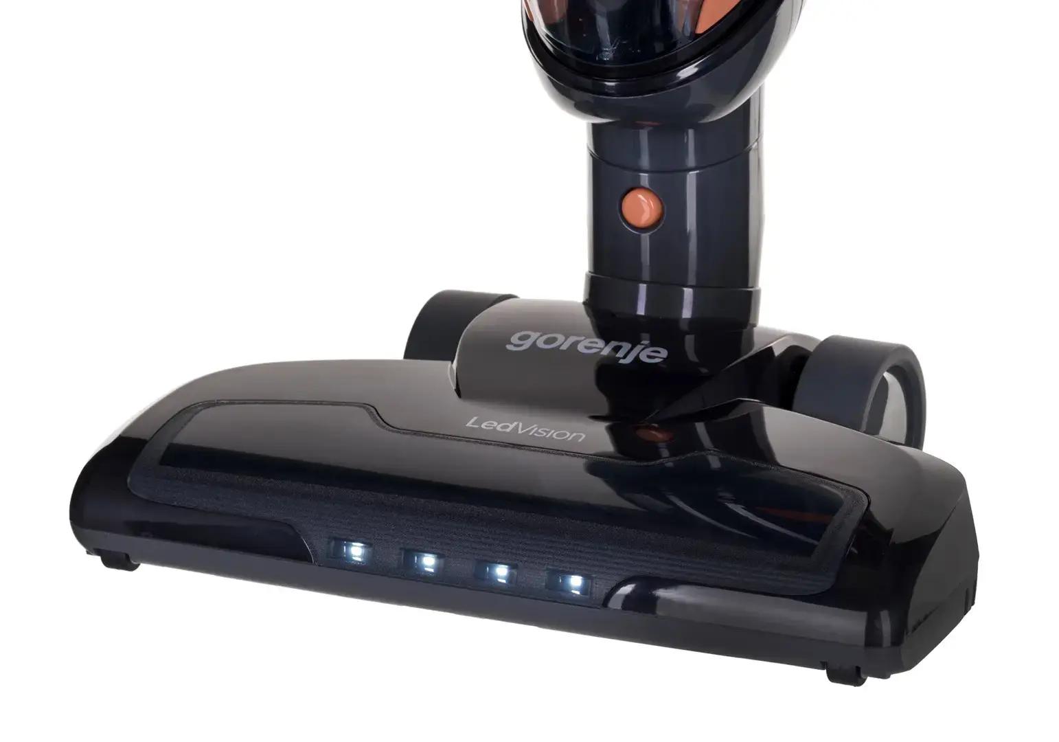 "Gorenje" dulkių siurblys SVC144FBK Akumuliatorinis darbinis, rankinis ir rankinis, 14,4 V, Veikimo laikas (maks.) 38 min, Juodas, Garantija 24 mėn., Akumuliatoriaus garantija 12 mėn.