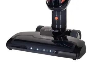 "Gorenje" dulkių siurblys SVC144FBK Akumuliatorinis darbinis, rankinis ir rankinis, 14,4 V, Veikimo laikas (maks.) 38 min, Juodas, Garantija 24 mėn., Akumuliatoriaus garantija 12 mėn.