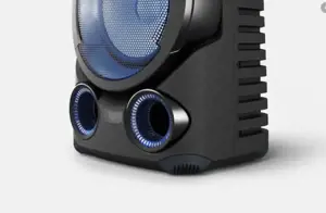 "Sony" didelės galios garso sistema MHC-V73D USB prievadas, FM radijas, NFC, "Bluetooth