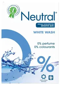 NEUTRAL skalbimo milteliai Main Wash, 18W, 1,188kg