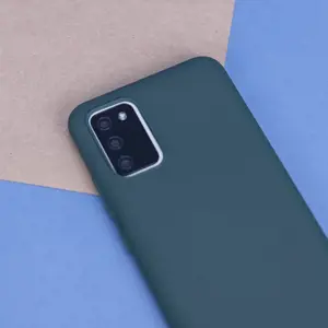 Matinis TPU dėklas skirtas Xiaomi Redmi Note 12 4G forest green