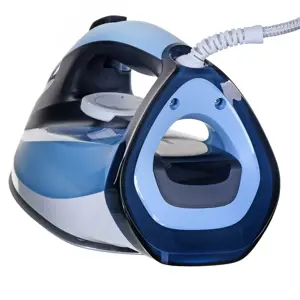 Philips 7000 series DST7020/20 HV Steam Iron Louros/Cotton Blue, Steam iron, SteamGlide Plus soleplate, 2 m, 250 g/min, Blue, 50 g/min