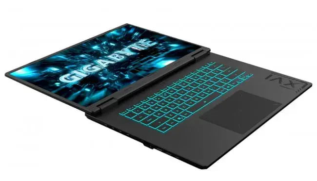 Nešiojamas kompiuteris GIGABYTE Gaming Laptop A16 PRO DYH, 7 240H, 4 TB, 16 Coliai, Windows 11 Home, Intel Iris Xe