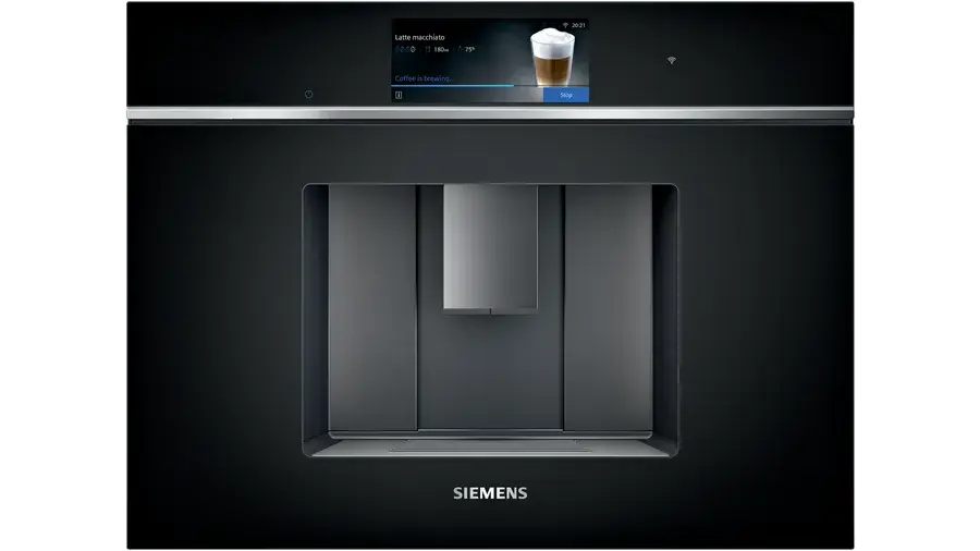 Siemens iQ700 CT718L1B0, Espresso machine, 2.4 L, Coffee beans, Built-in grinder, Black