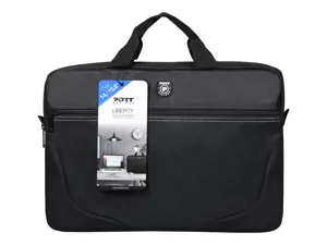 Nešiojamojo kompiuterio krepšys PORT LIBERTY III BK 15 col., juoda sp.