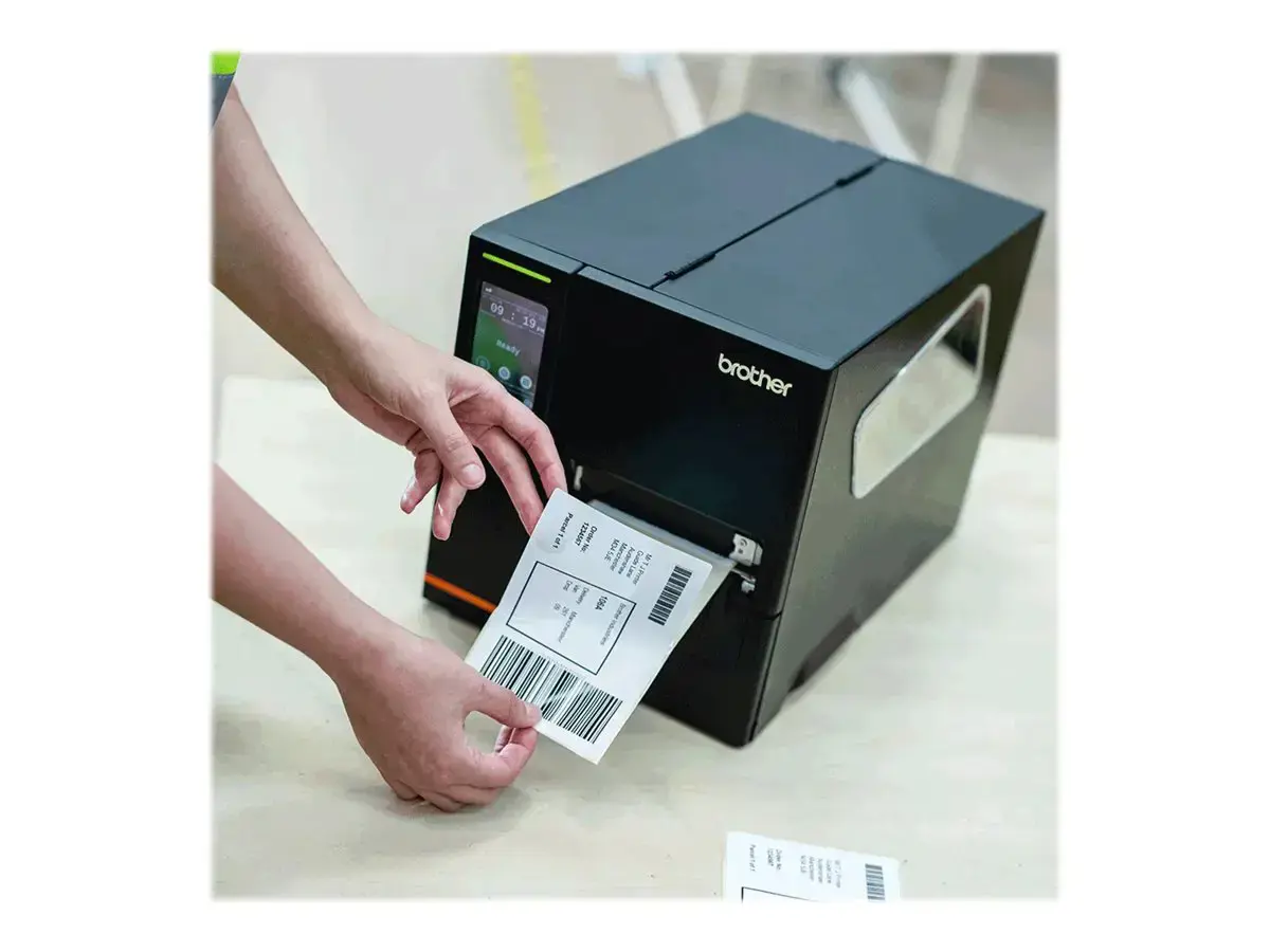 Brother TJ4005DN, Direct thermal, 203 x 203 DPI, 152 mm/sec, Wired, Black