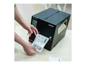 Brother TJ4005DN, Direct thermal, 203 x 203 DPI, 152 mm/sec, Wired, Black