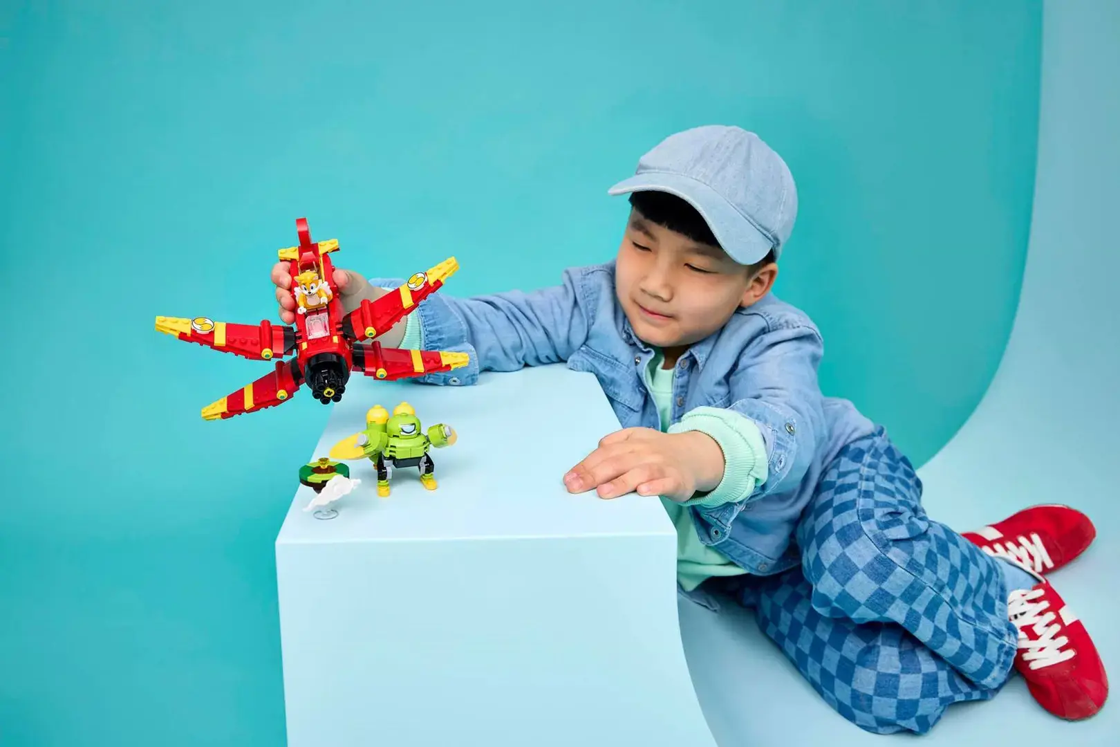 LEGO SONIC THE HEDGEHOG 77119 Tails and Tornado-1