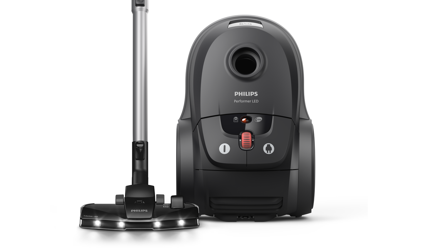 Philips 8000 series XD8122/10, 900 W, Cylinder vacuum, Dry, Dust bag, 4 L, HEPA