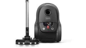 Philips 8000 series XD8122/10, 900 W, Cylinder vacuum, Dry, Dust bag, 4 L, HEPA