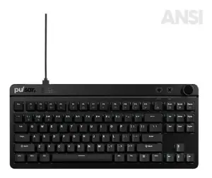 KEYBOARD USB XBOARD MS TKL/ANSI BLACK XBMS01 PULSAR