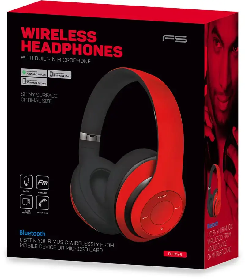 Platinet FH0916R, Skambučiai/Muzika, Ausinės