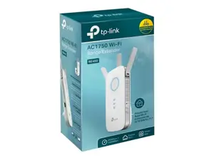 TP-Link AC1750 "Wi-Fi" diapazono ilgintuvas, tinklo kartotuvas, 1300 Mbit/s, 10,100,1000 Mbit/s, Windows 10, Windows 2000, Windows 7, Windows 8, Windows 8.1, Windows 98SE, Windows NT, Windows XP, išorinis, 10/100/1000Base-T(X)