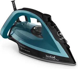 "Tefal Ultragliss Anti-Calc Plus" FV6832E0, garų lygintuvas, 2 m, 260 g/min, mėlynas, 50 g/min, 0,2…