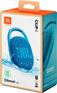 JBL belaidis garsiakalbis "Clip 4 Eco", mėlynas