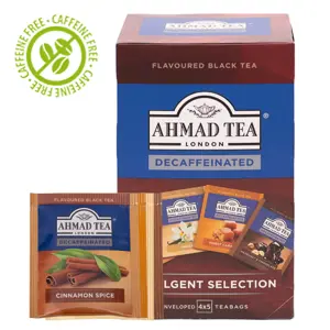 Ahmad Tea Arbata be kofeino ''Indulgent Selection'', vokeliuose, 20 vnt.