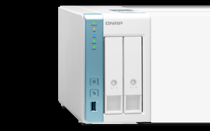 QNAP TS-233 2 lizdų ARM 2,0 GHz keturių branduolių 2xSATA 6 Gb/s 2 GB RAM įmontuota 1xGbE 1xUSB3.2 Gen1 ir 2xUSB2.0
