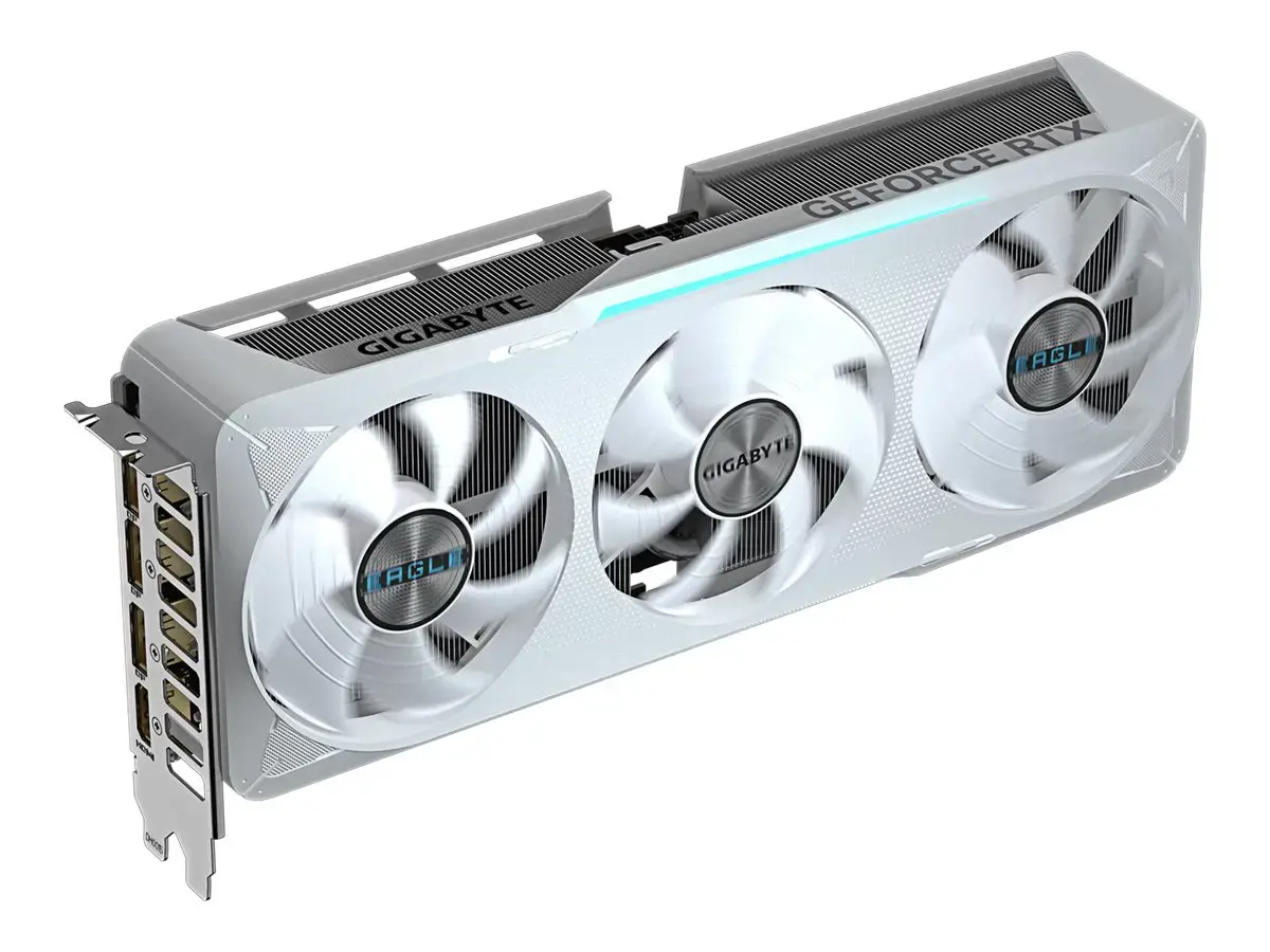 Vaizdo plokštė GIGABYTE GeForce RTX 5070 12 GB, GDDR7, GV-N5070EAGLEOC ICE-12GD