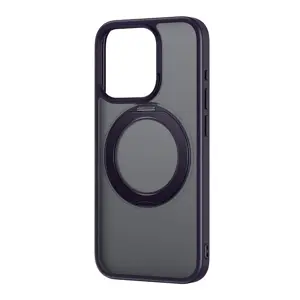 Phone Case Baseus SkyRing Magnetic with Stand for iP 14 Pro Max + tempered-glass and cleaning kit (…