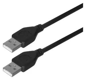 GEMBIRD CCP-USB2-AMAM-6 Gembird USB 2.0 AM/AM kabelis, 6FT, juodas