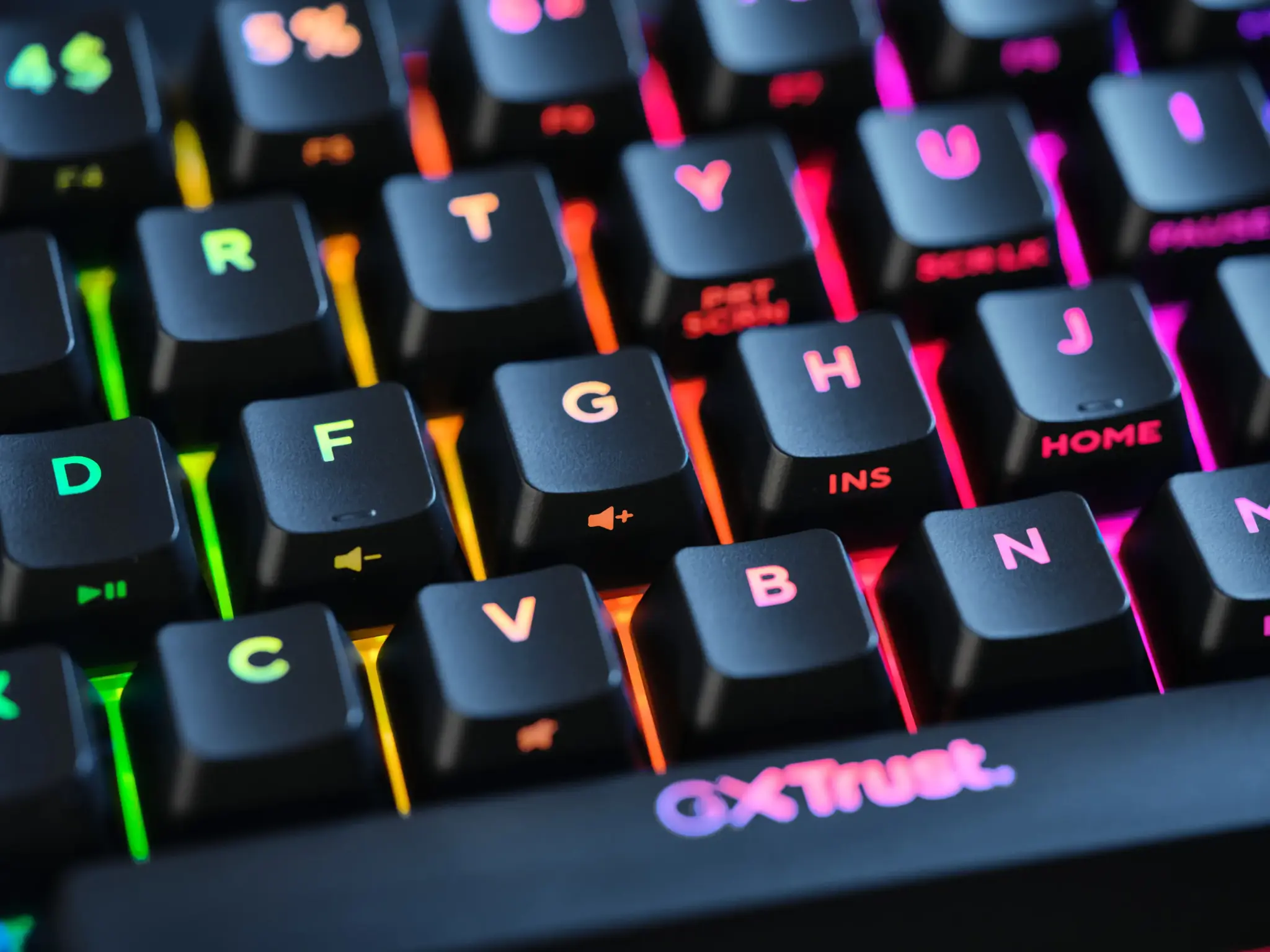 Trust GXT 867 Acira, 60%, Wired, USB, Mechanical, QWERTY, Black