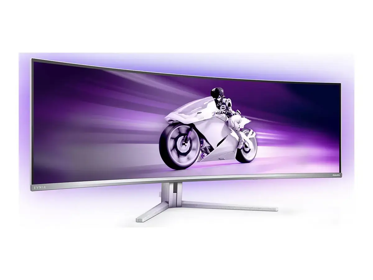 Philips Evnia 8000 49M2C8900/00, 124.2 cm (48.9"), 5120 x 1440 pixels, Dual QHD, QDOLED, 0.03 ms, White