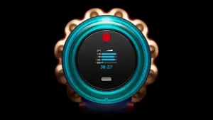 Dyson Gen5 Detect Absolute Belaidis dulkių siurblys, Midnight Blue/Copper