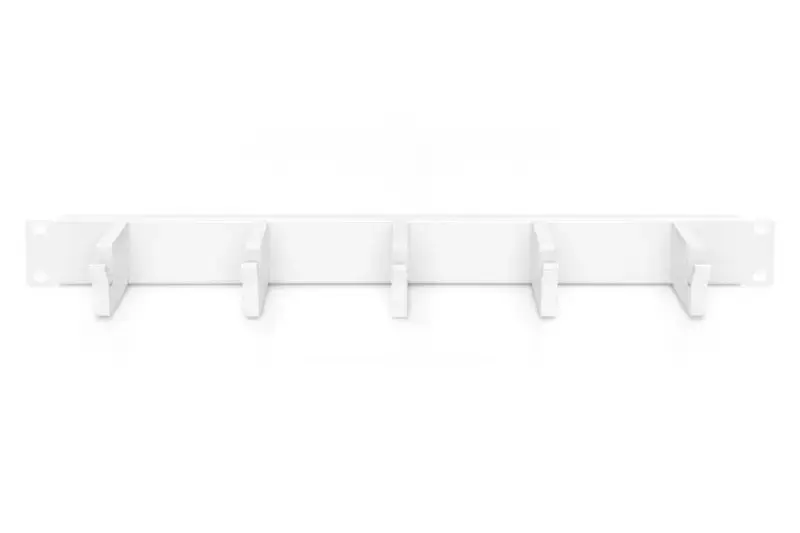 DIGITUS kabelių valdymo skydas 19 colių 1U 5x žiedai 40x60 mm pilka RAL7035