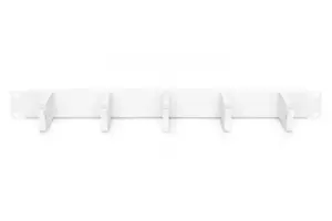 DIGITUS kabelių valdymo skydas 19 colių 1U 5x žiedai 40x60 mm pilka RAL7035