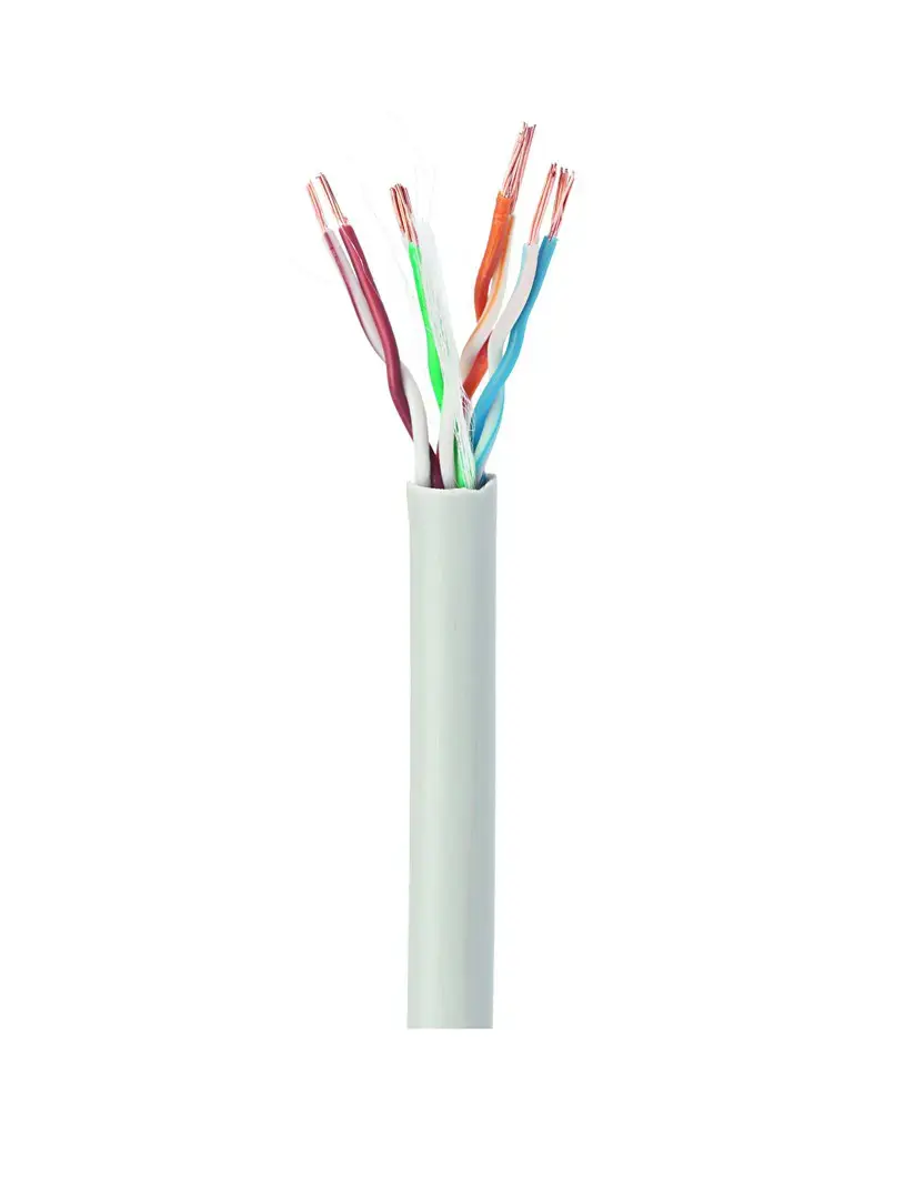GEMBIRD UPC-5004E-L/100 Gembird UTP daugiasluoksnis kabelis, kat. 5e, AWG 24, CCA, 100 m, pilkos spalvos