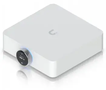UBIQUITI POWERAMP WHITE. PREMIUM SPEAKER AMPLIFIER DESIGNED FOR HIGH-FIDELITY MULTI-ZONE AUDIO STREAMING AND IMMERSIVE SPATIAL SOUND EXPERIENCES