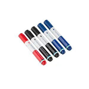 "Topwrite" - Permanentinių žymeklių rinkinys, 5 vnt. (Juodas/mėlynas/raudonas)