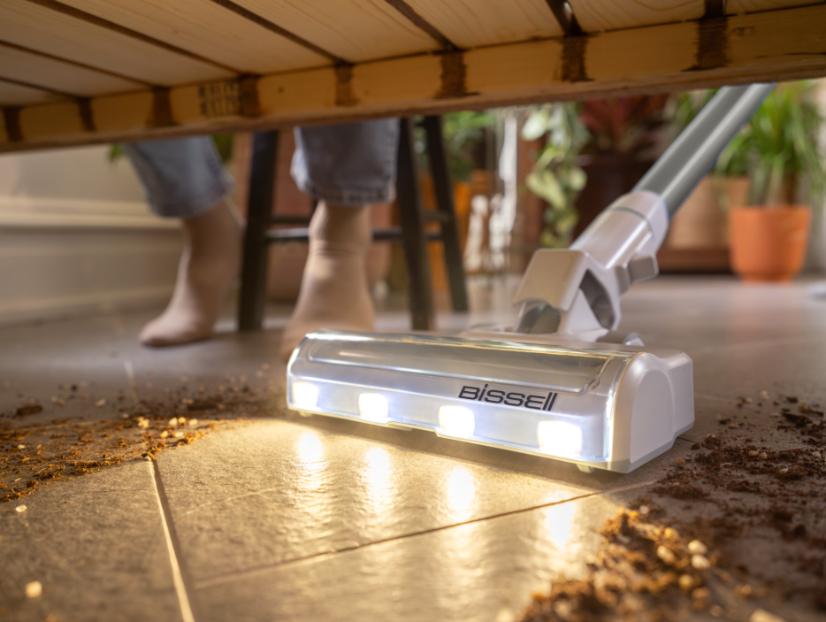 Bissell Stick Vacuum | PowerClean | Cordless operating | 200 W | Operating time (max) 40 min | Warm White/Gray/Sparkling Silver