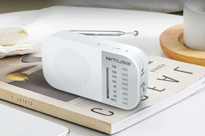 "Muse M-025 RW", Nešiojamasis radijo imtuvas, baltos spalvos