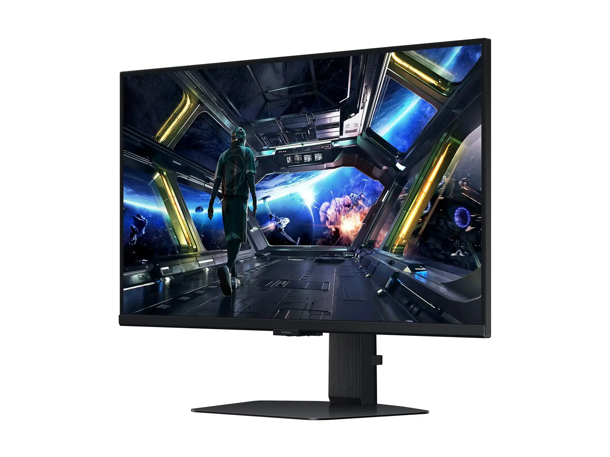 Samsung Odyssey G7 | S27DG702EU | 27 in | Fast IPS | 4K UHD (2160p) 3840 x 2160 at 144 Hz | 350 cd/m² | 2xHDMI, DisplayPort | Height, pivot (rotation), swivel, tilt | Speaker(s) | Built-in Ethernet
