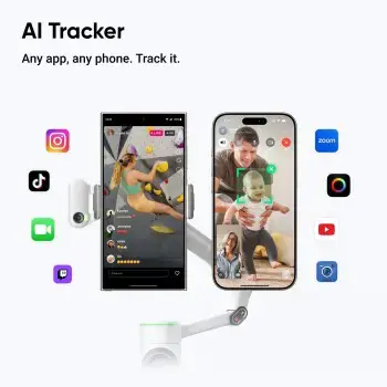 GIMBAL FLOW 2 PRO AI TRACKER/CINSABQB/TRUCKERWHITE INSTA360