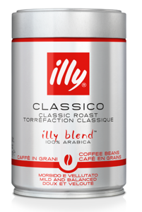 Kavos pupelės ILLY, vidutiniškai skrudinta, 250 g