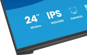 iiyama ProLite X2491H-B1 computer monitor 60.5 cm (23.8") 1920 x 1080 pixels Full HD LCD Black