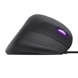 "Trust GXT 144 Rexx", dešinioji ranka, vertikalus dizainas, optinis, A tipo USB, 10000 DPI, juodas