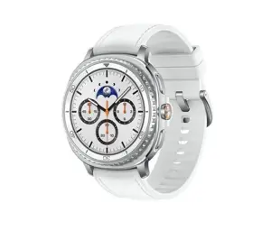Samsung Galaxy Watch 8 Classic 3.3 cm (1.3") AMOLED 46 mm Digital 438 x 438 pixels Touchscreen Silv…