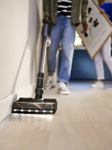 Philips 8000 series XC8055/01, Stick vacuum, Bagless, Aqua colour, Black, 0.6 L, Rectangular, Dry&wet