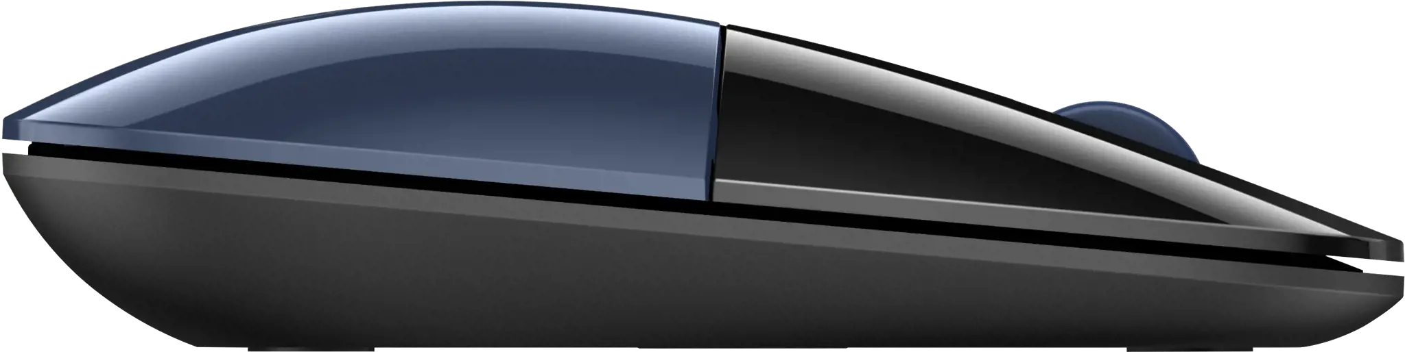 HP belaidė pelė Z3700, dvipusė, mėlynas šviesos diodas, RF belaidė, 1200 DPI, juoda, mėlyna
