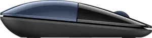HP belaidė pelė Z3700, dvipusė, mėlynas šviesos diodas, RF belaidė, 1200 DPI, juoda, mėlyna